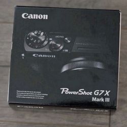 Canon PowerShot G7X Mark III
