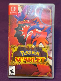 Nintendo Switch Pokemon Scarlet