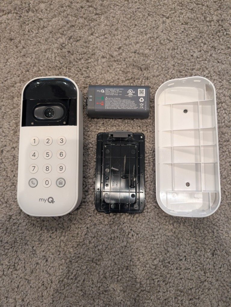 myQ Wifi Garage Door Keypad Security Opener Battery Powered