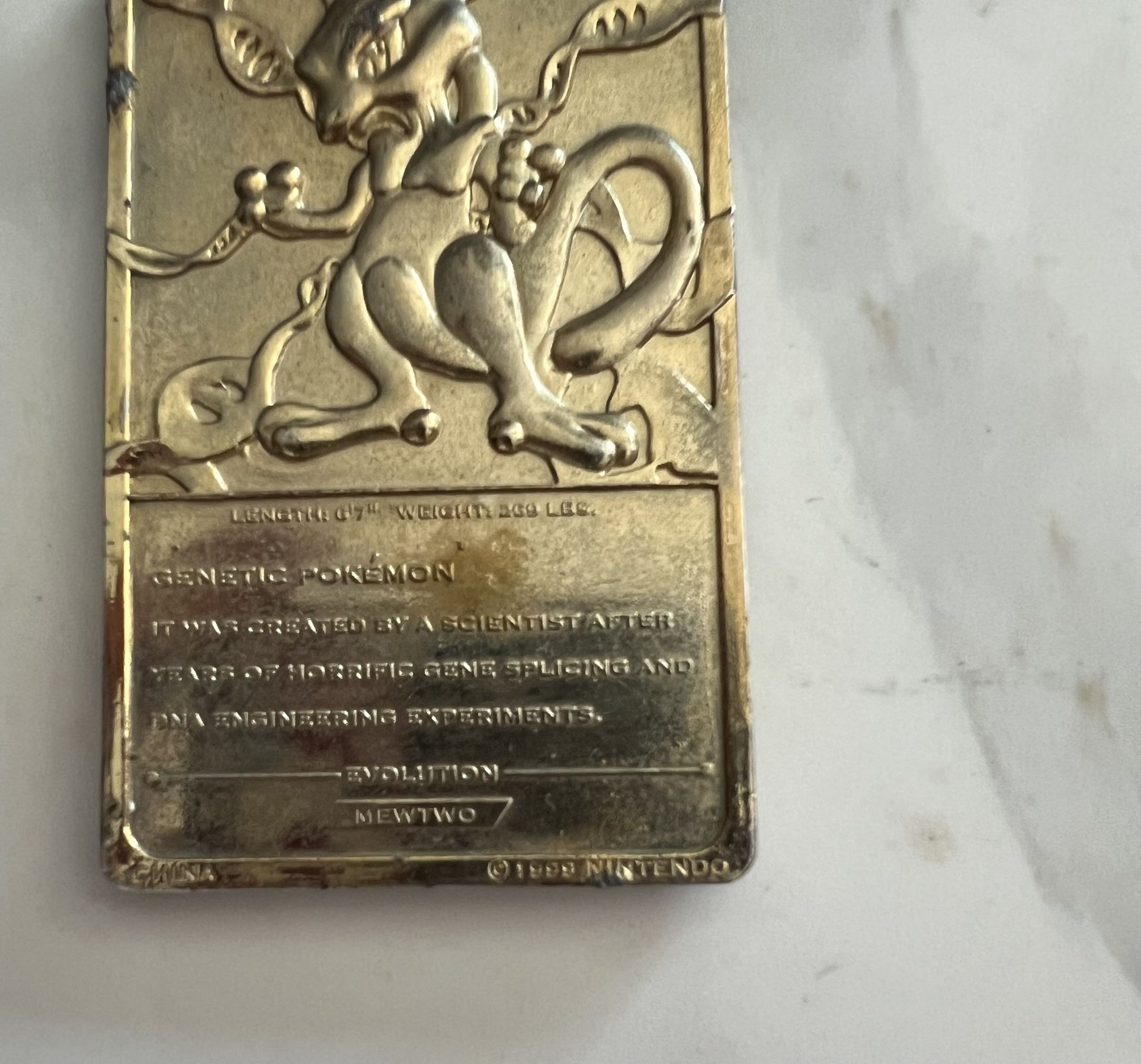 golden mewtwo pokemon card Star - Holon Phantoms your opponent takes 2 Prize cards Golden Mewtwo Pokmon Card