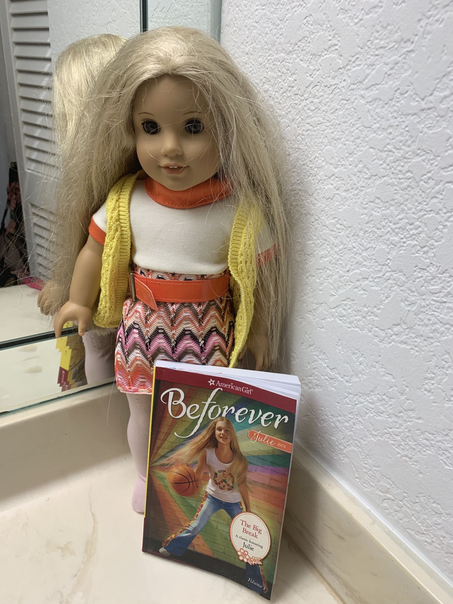 American girl doll Julie