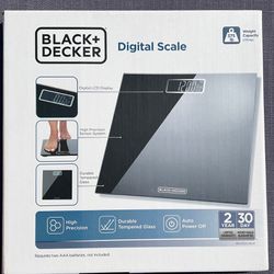Black & Decker Digital Bathroom Scale