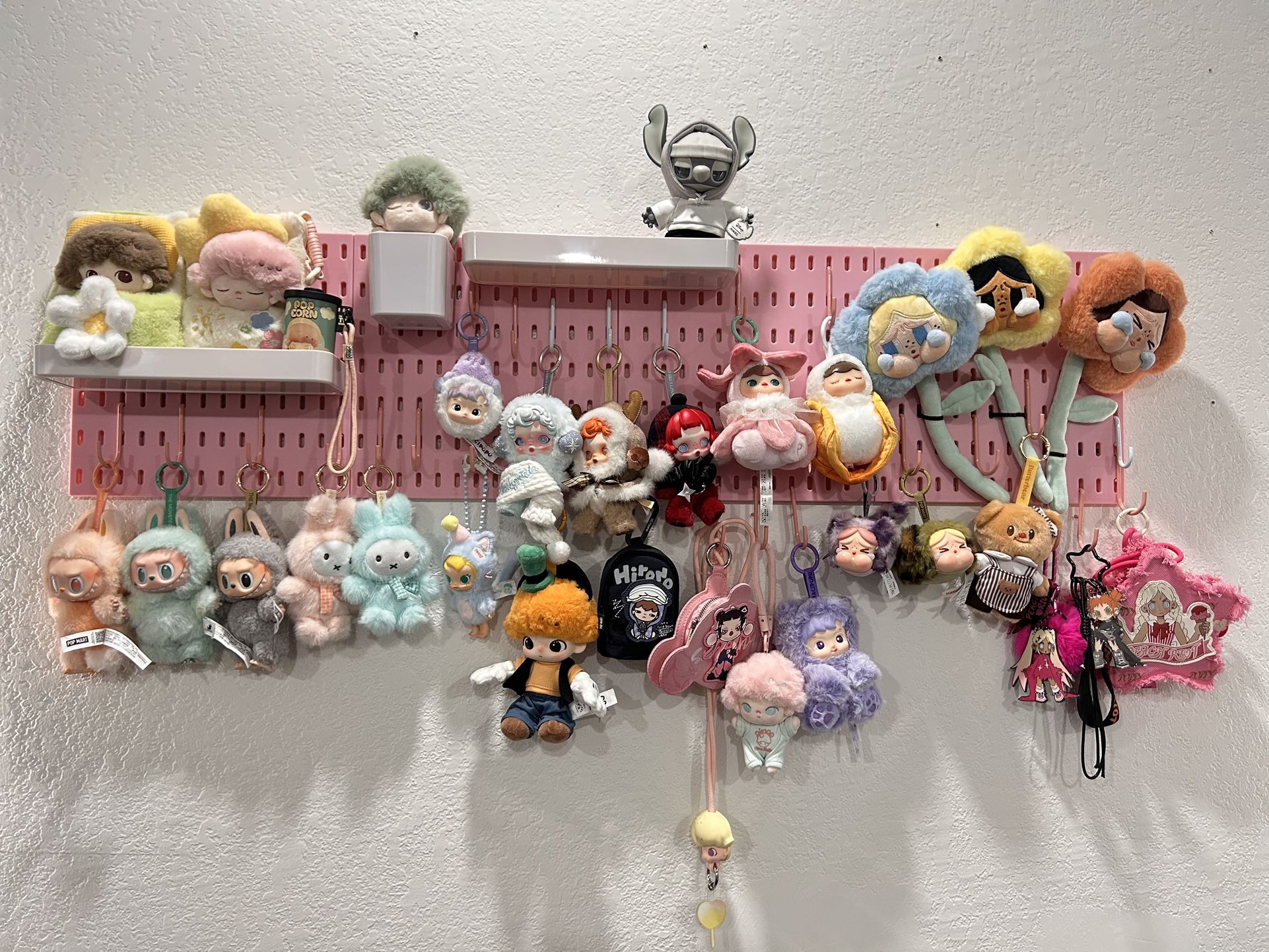 POPMART, MINISO, MIFFY PLUSH KEYCHAINS