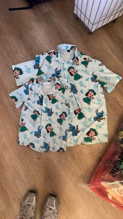 Dad And Son Matching Button Up Shirt