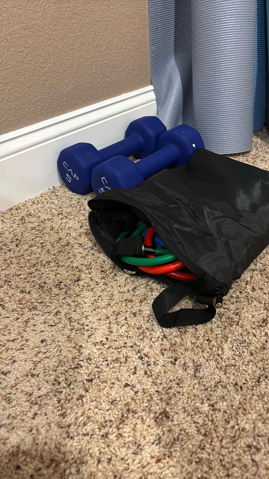 Workout Ball Bands And Weights