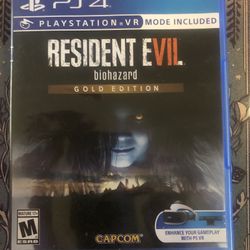 Resident Evil Biohazard Gold and RE Village