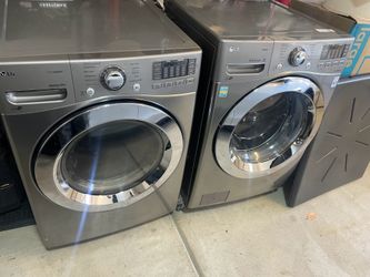 LG washer and dryer