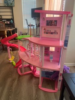 Barbie Dream house set with slide