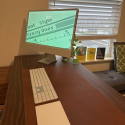 24-inch Silver iMac with 4.5K Retina display