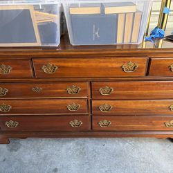 Dresser and nightstands