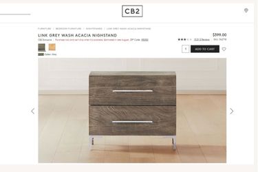 Cb2 nightstands