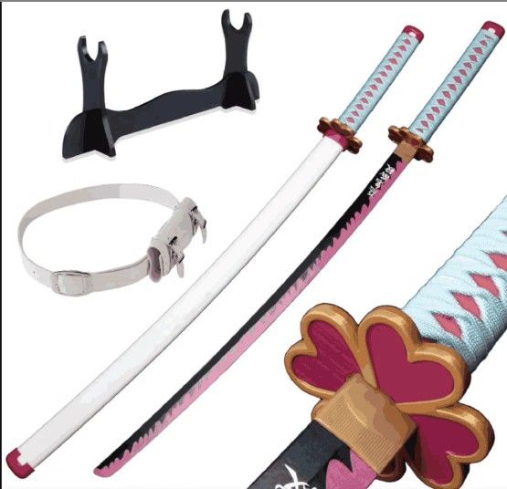 23.6 inches Wooden Blade Sword Kanroji Mitsuri