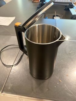 Black Stainless Steel Electric Kettle