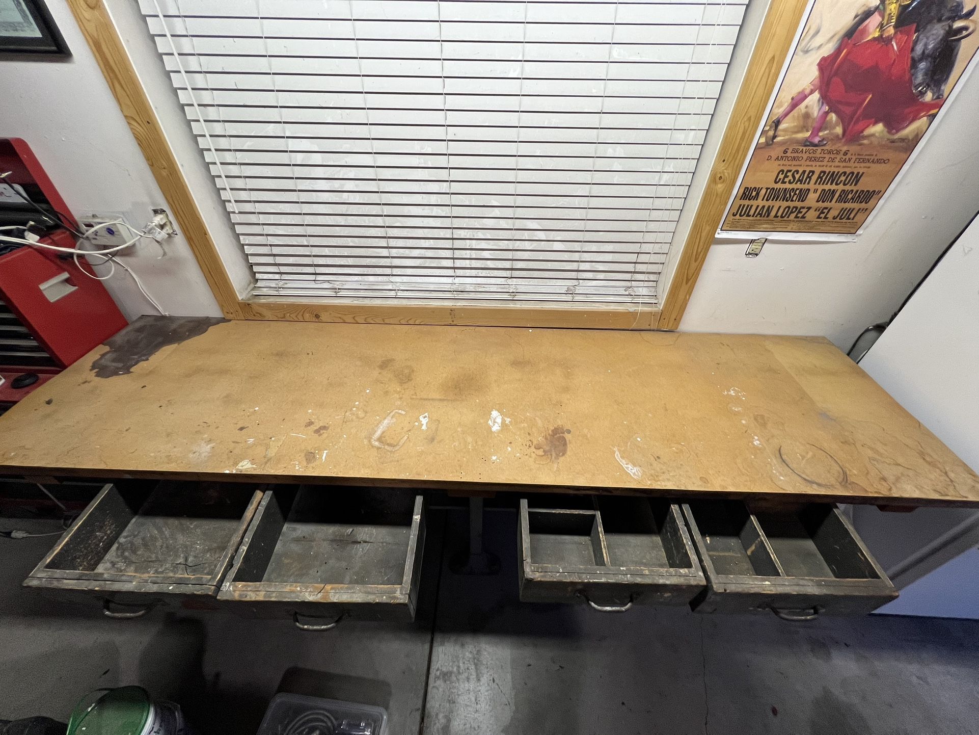 Solid Steel Workbench