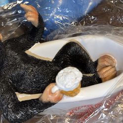 Funny Monkey Figurine. 