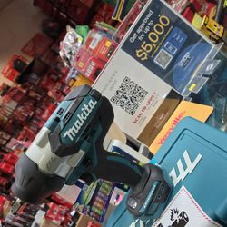 1/2" 18v Brushless Makita High Torque Impact Wrench TOOLOnly, Financing Available 