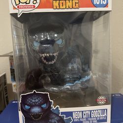 NEON CITY GODZILLA “10 Inch” Pop Figurine Brand New