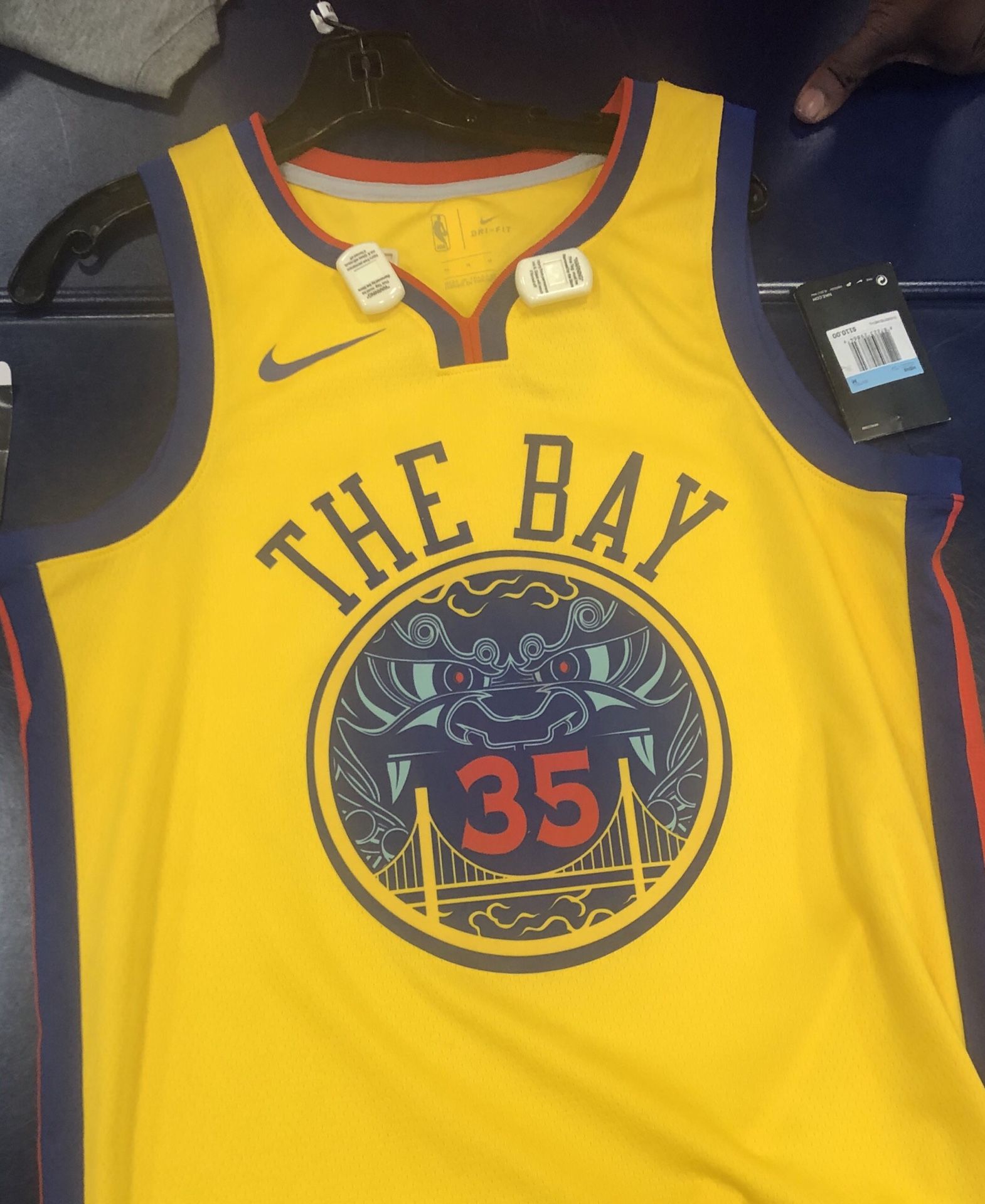 Kevin Durant Jersey (The Bay). MED