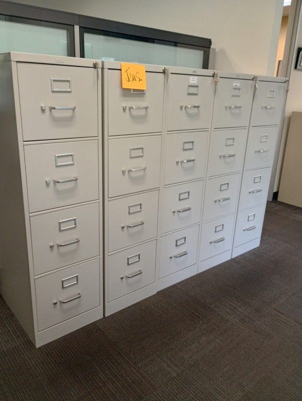 Solid Metal File Cabinet With Key $65 Each