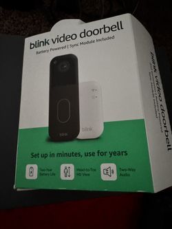Blink Doorbell Camera