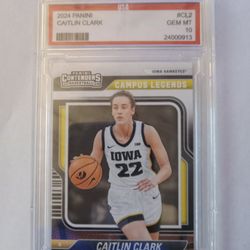 2024 Panini Caitlin Clark Rookie Graded 10