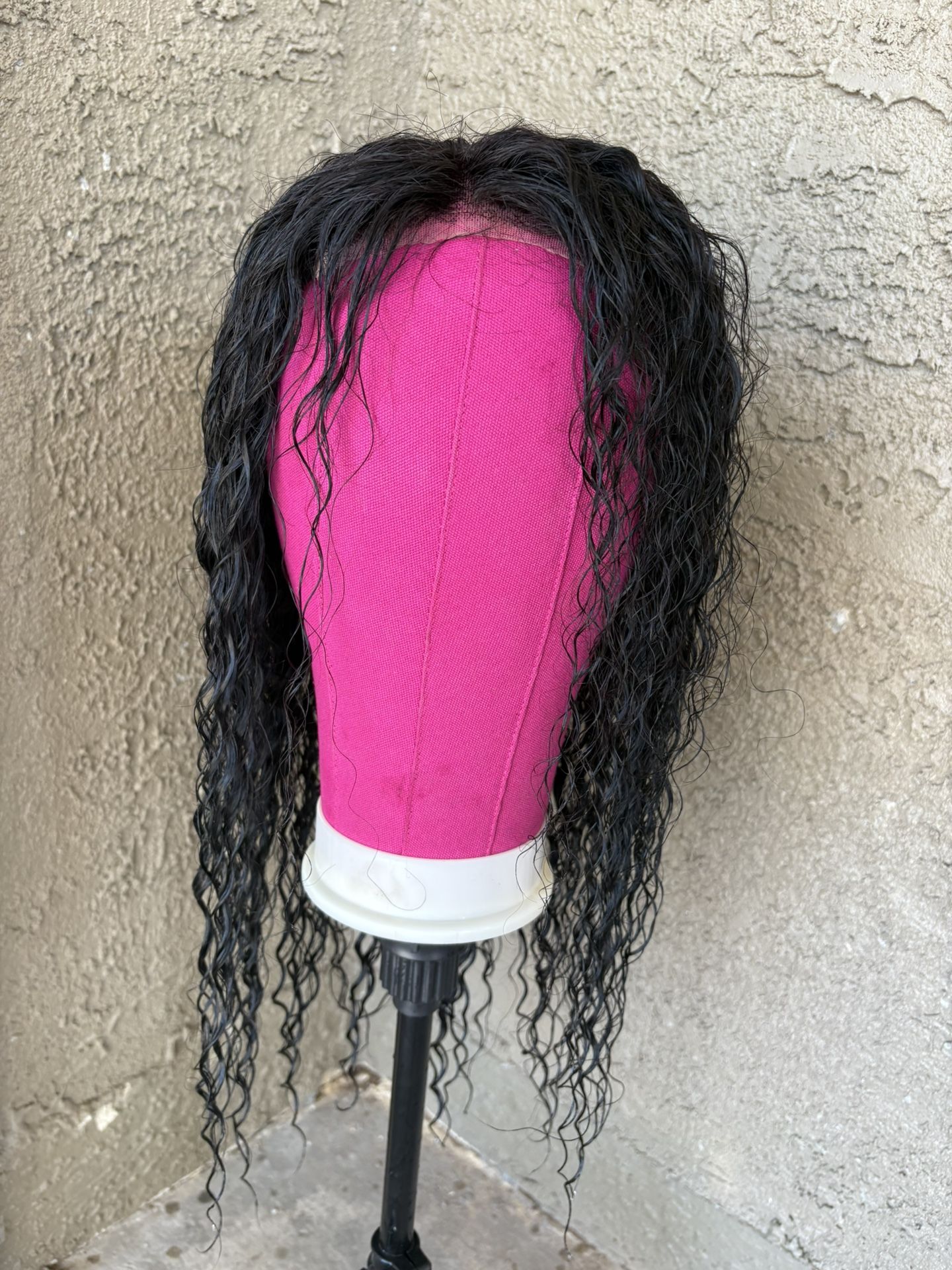 Glueless Wigs Human Hair Pre Plucked Pre Cut Deep Wave Lace Front Wigs Human Hair 5x5 HD Lace Closure Wig 180 Density Wear and Go Wig for Black Women