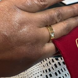 Cartier Love ring 