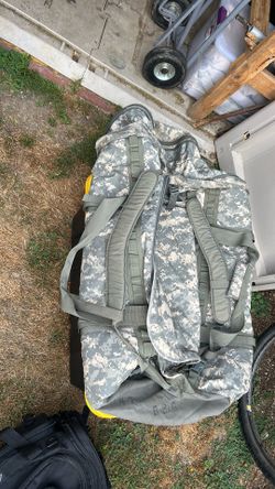 Army duffel bag