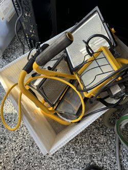Bin of Work Lamps (Unknown Condition)
