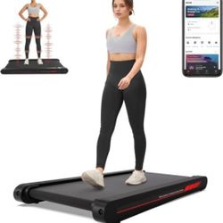 Sperax Walking Vibration Pad,Under Desk Treadmills for Home,4 in 1 Vibration Plate Exercise Machine,Portable Walking Pad with APP,350 Lb Capacity 