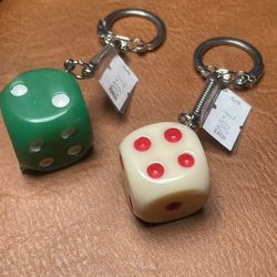 Dice Keychains