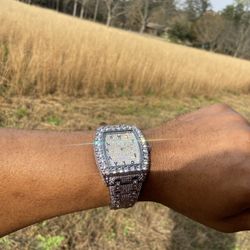 Richard Mille Iced Out Moissanite Watch 