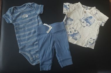 Baby Clothes (3 outfits) - Newborn 