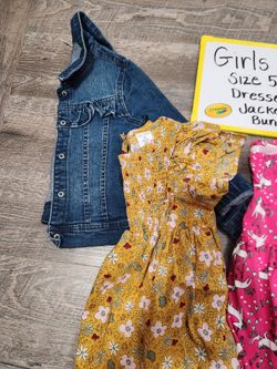 Girls Toddler Dress/Jacket Bundle