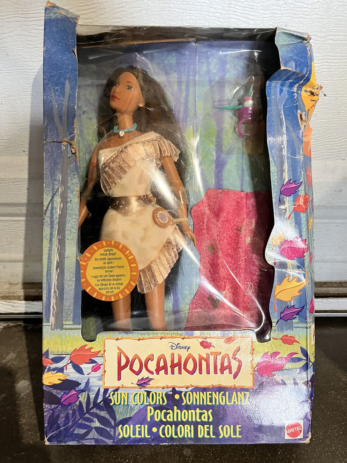 Vintage Pocahontas Doll