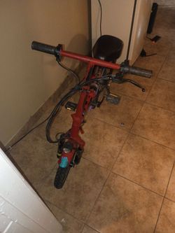 Folding Electric Bike.