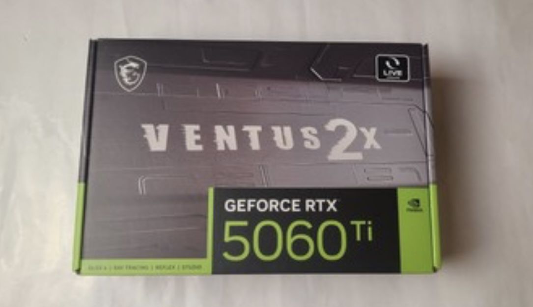 RTX 5060 Ti 8GB MSI Ventes2X
