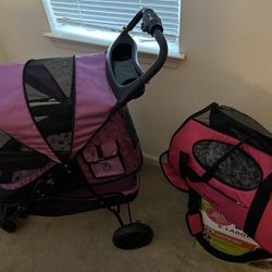 Small Dog Stroller And Carrier