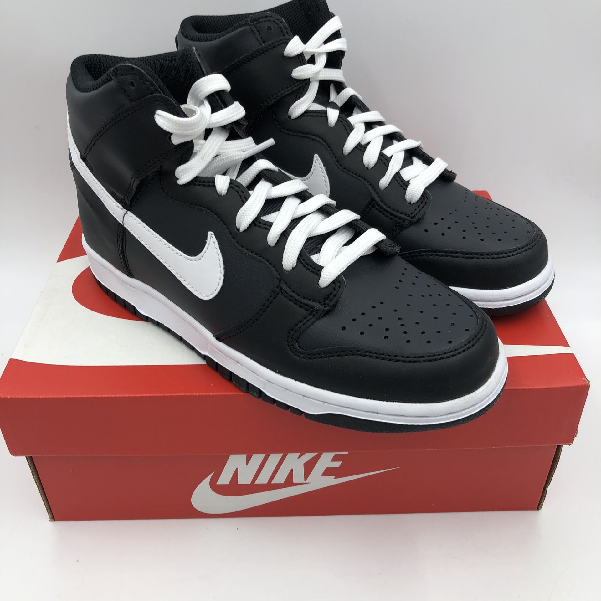 Nike Dunk High (GS) “Anthracite/White/Black” Size