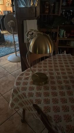 Brass Dome Desk Lamp