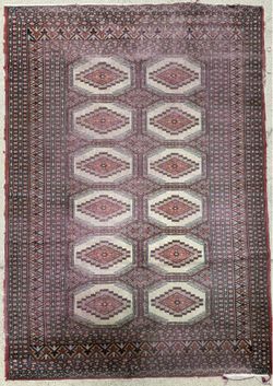 Central Asian Turkmen Rug