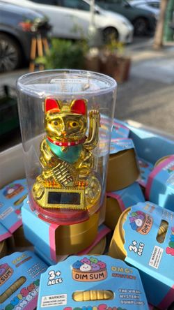 golden money cat
