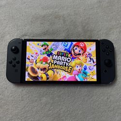 NINTENDO SWITCH OLED MODEL with 125 POPULAR SWITCH GAMES 