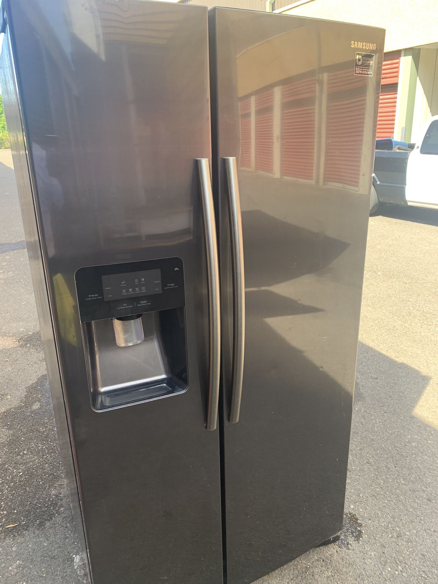 Samsung Side By Side Refrigerator With Water And Ice