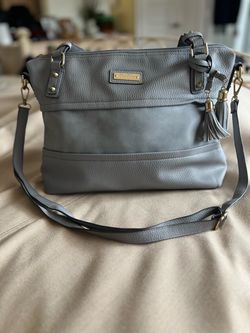 Jessica Simpson Gray Crossbody Bag