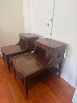 pair of nightstands 1940s