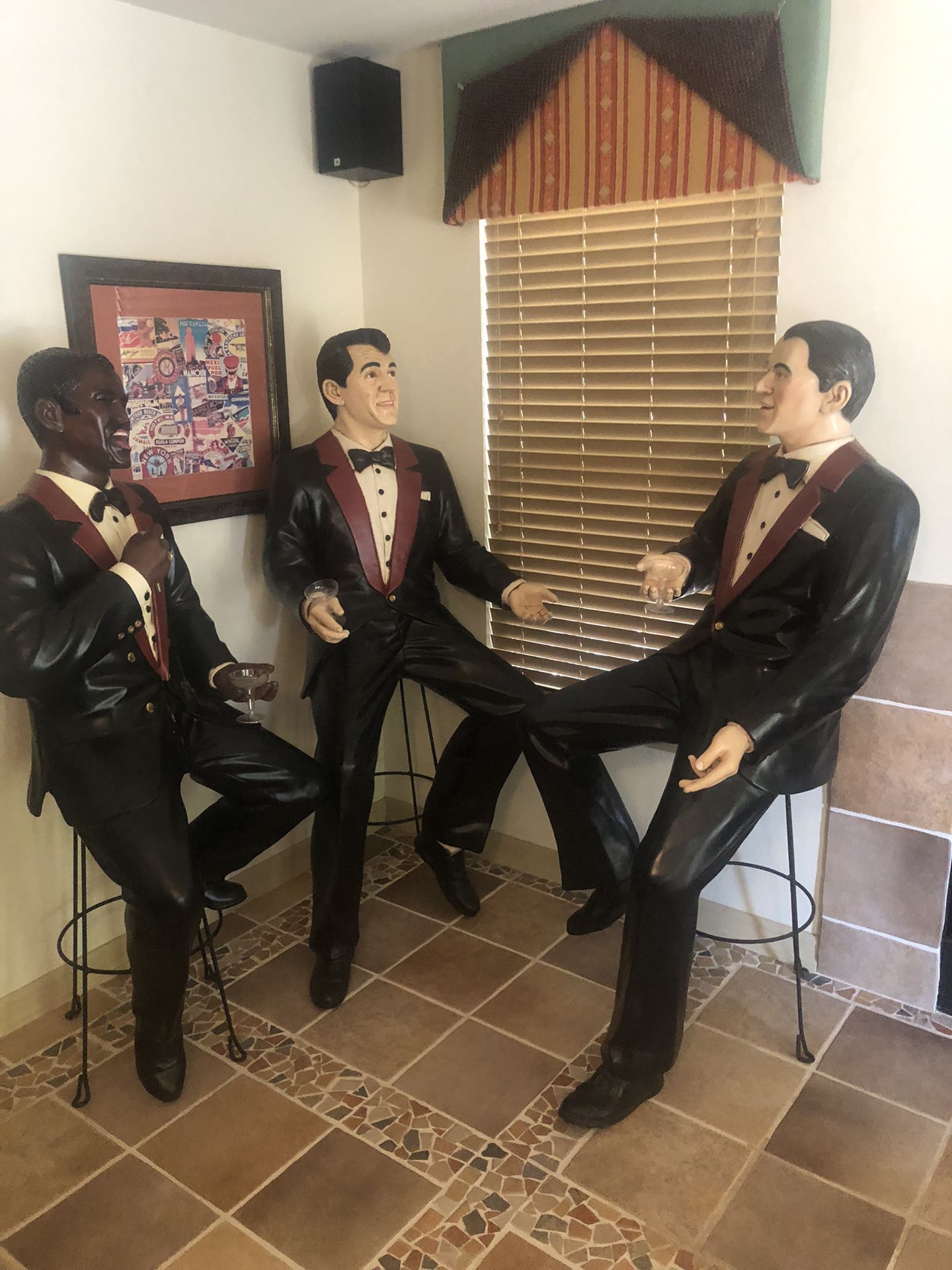 Rat Pack Life Size Statues