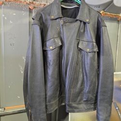 Leather jacket