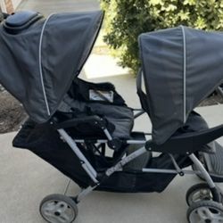 Graco Duo Glider Double Stroller  — OBO