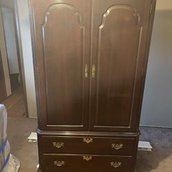 Vintage Basset Armoire Also Have Dresser For Sale ‘86